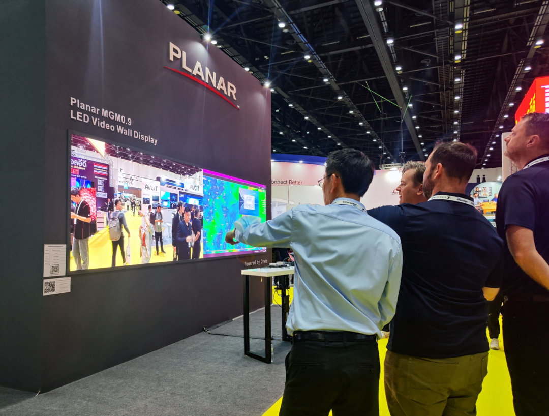 InfoComm Asia | bg大游Planar全球首发第四代Micro LED智能一体机