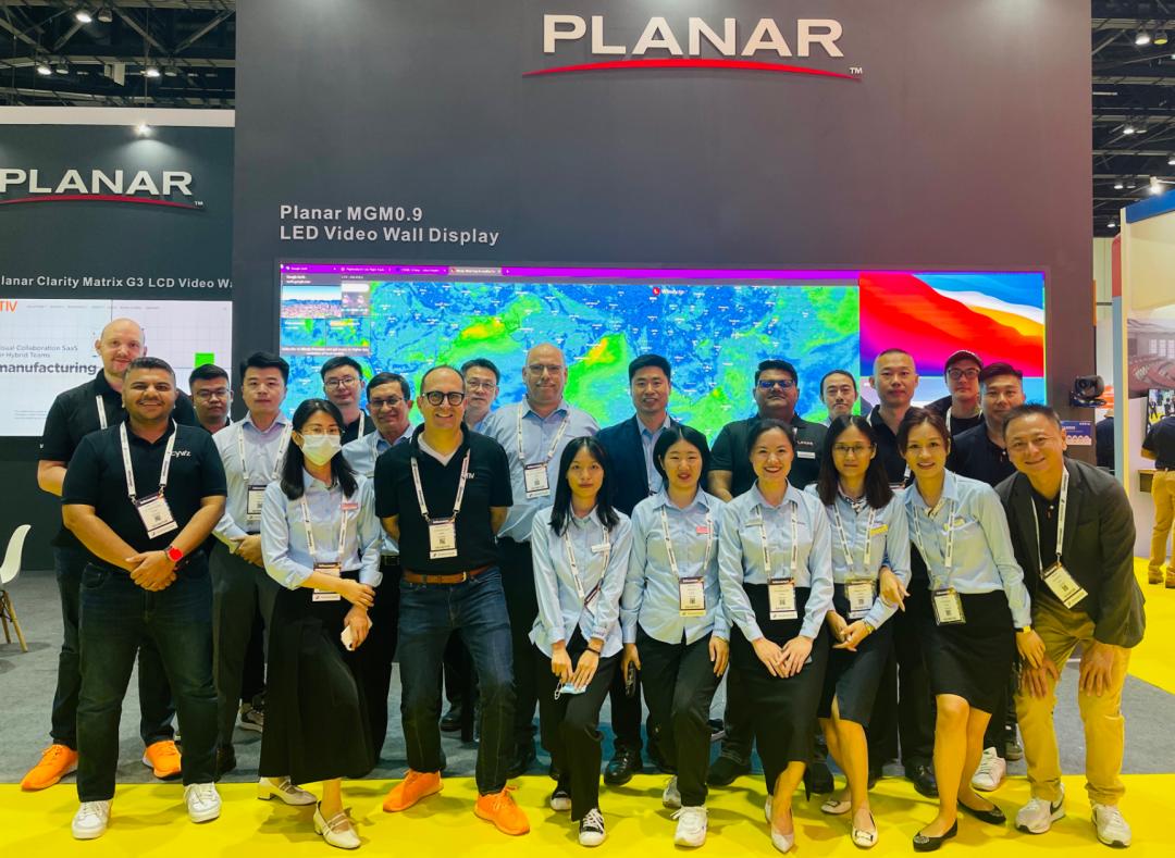 InfoComm Asia | bg大游Planar全球首发第四代Micro LED智能一体机